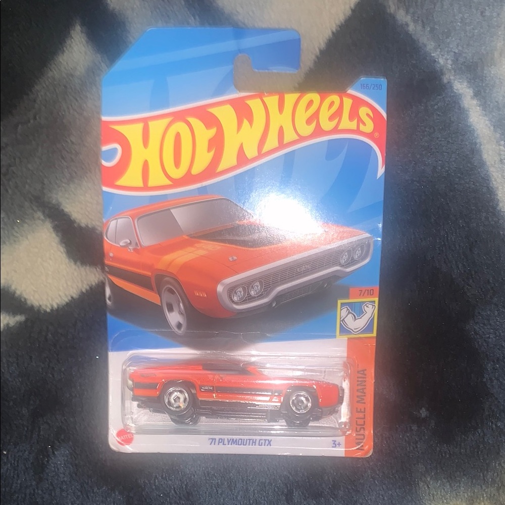 Mattel Orange Muscle Car Hot Wheels